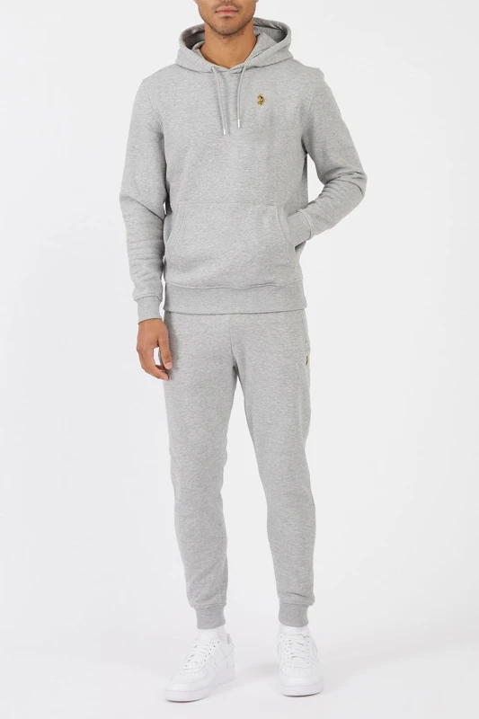 Image of Luke 1977 Luke 1977 Men Los Angeles Rome 1000 Tracksuit Set in Mid Grey Size: large Mid Grey L Male 5056386546811