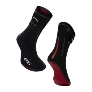 image of Zone3 Neoprene Heat-Tech Warmth Swim Socks - Black