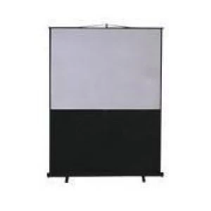 Image of Metroplan 80" Eyeline Portable Floor Projector Screen