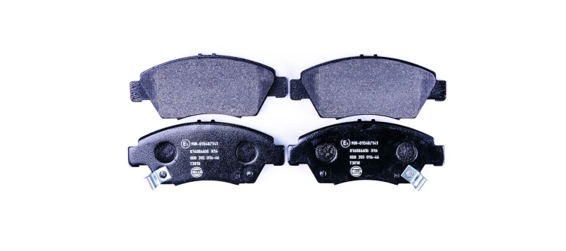 Image of HELLA Brake pad set HELLA 8DB 355 016-461