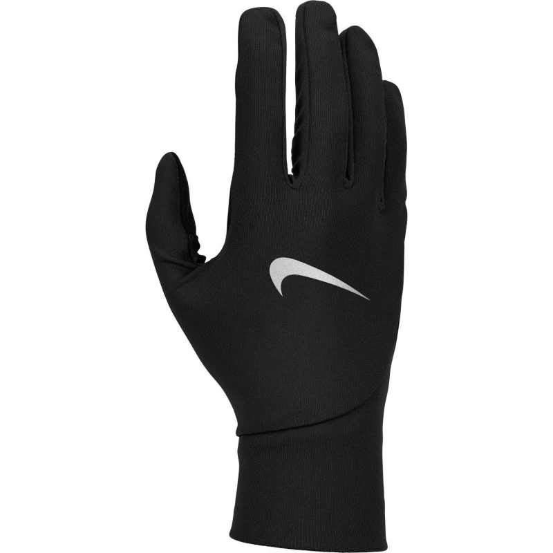 Image of Nike Pacer Womens Therma-FIT Lightweight Running Gloves Black/Silver female L