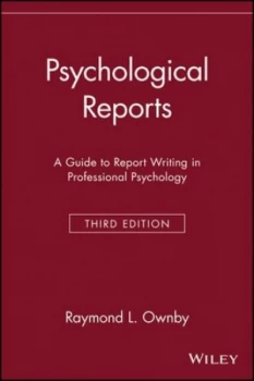 Image of Psychological Reports by Raymond L. Ownby Book