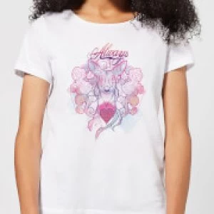 Image of Harry Potter Always Womens T-Shirt - White - 3XL