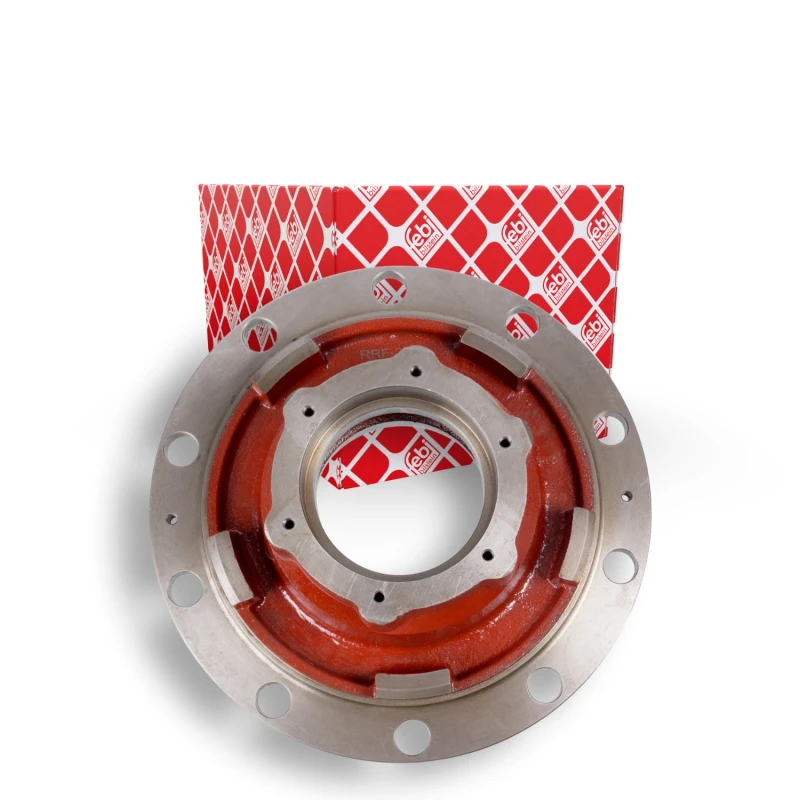 Image of FEBI BILSTEIN 05183 Wheel Hub Rear Axle, without wheel bearing Wheel Hub (653)