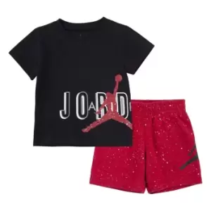 image of Air Jordan Babies 2 Pack Short Set - Red