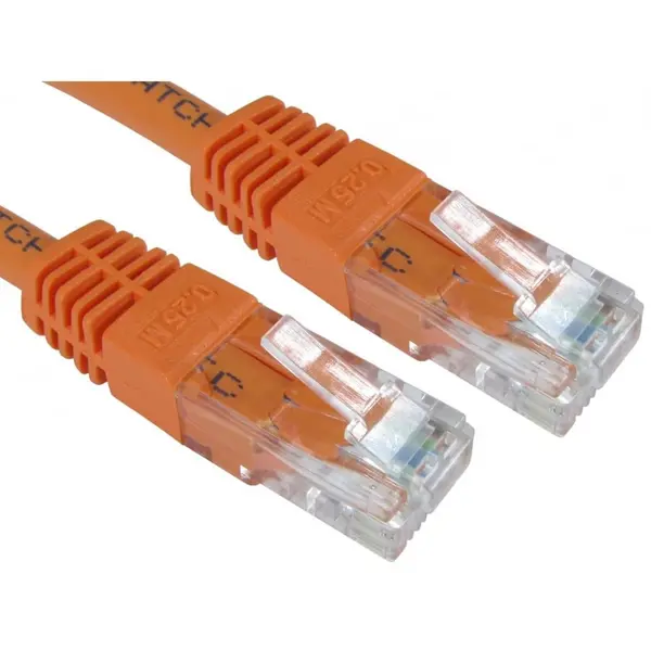 Image of Cables Direct 7m CAT6 Patch Cable (Orange)