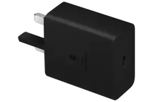 image of Samsung 45W Super Fast Charger 2.0 (with C to C Cable) in Black (EP-T4510XBEggB)