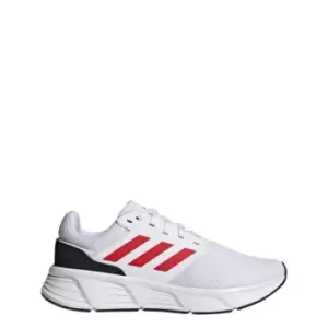 Image of Adidas Galaxy 6 Low Trainers Mens - Cloud White / Better Scarlet /