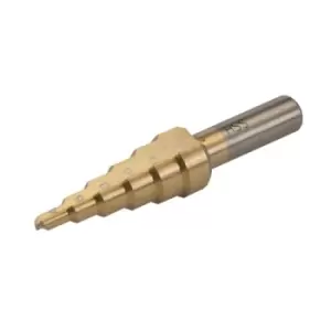 image of Silverline Titanium-Plated HSS Step Drill - 4 - 14mm