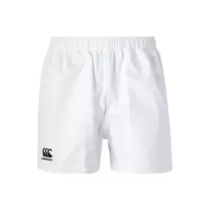 image of Canterbury Mens Professional Cotton Rugby Shorts (M) (White)