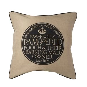 Image of Pawfectly Owner Plaque Print Inc Fill By Heaven Sends