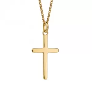 Image of Gold Plated Cross Pendant P5270