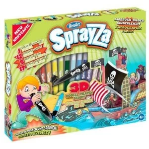 Image of SprayZa - Pirate Ship Activity Set