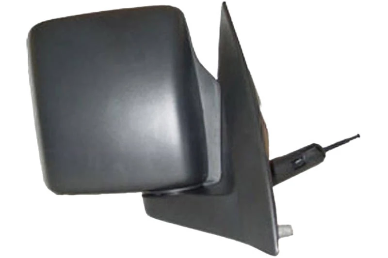Image of PRASCO OP0317113 Wing mirror Right, black, Manual, Convex Outside Mirror (50)