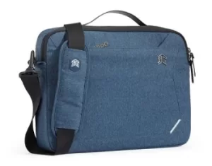 Image of Myth 13" Laptop Briefcase Slate Blue Scratch Resistant Water Resistant Slingtech Cable Ready Luggage Pass Through Comfort Carry Technology