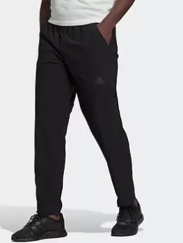 Image of adidas Essentials Hero To Halo Woven Tracksuit Bottoms, Black Size M Men