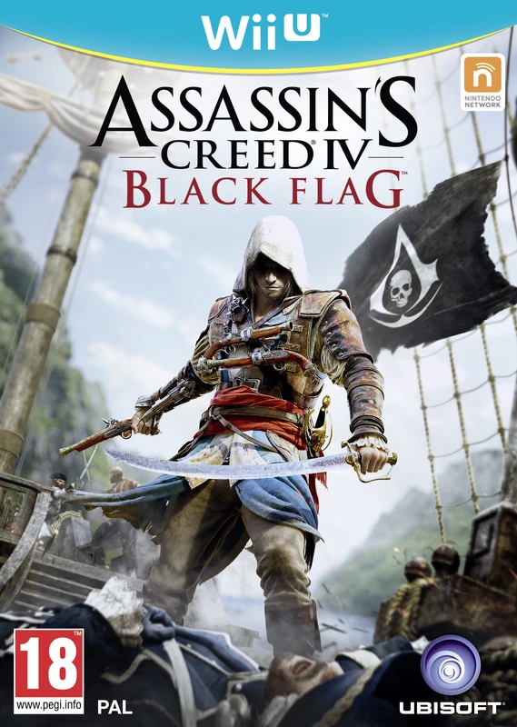 Image of Assassins Creed 4 Black Flag Nintendo Wii U Game
