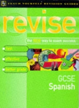 Image of Revise Gcse Spanish by Ana Kolkowska Paperback