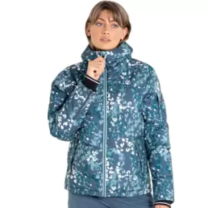 image of Dare 2b Womens Verdict Waterproof Breathable Ski Coat UK 18- Bust 44', (112cm)