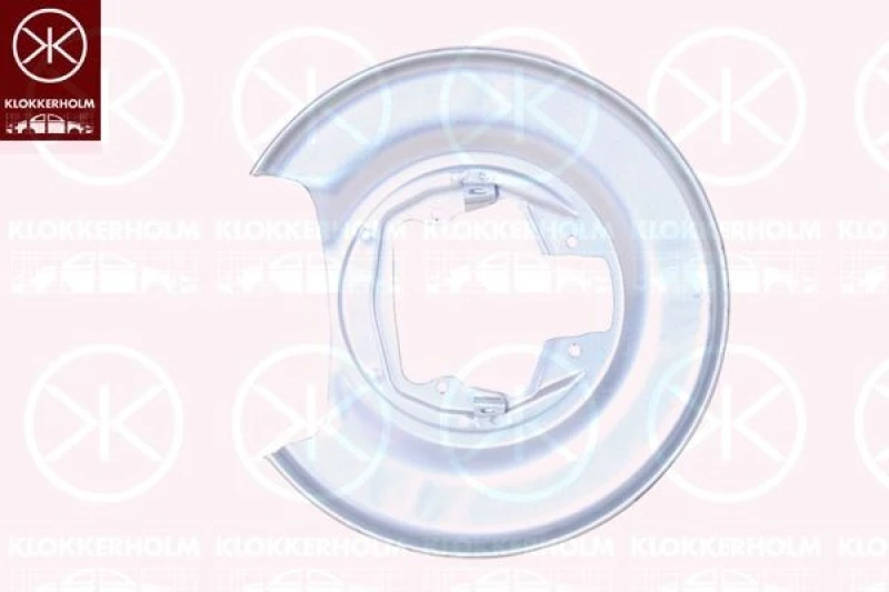 Image of KLOKKERHOLM Brake disc backing plate KLOKKERHOLM 9060870