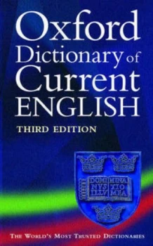 Image of The Oxford Dictionary of Current English Paperback