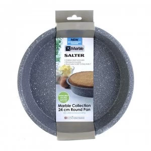 image of Salter Round Pan Cake Tin - Grey