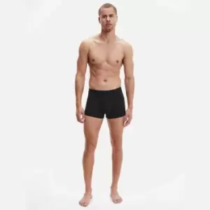 Image of Tommy Hilfiger Mens Jersey Trunks - Black - S