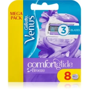 Image of Gillette Venus ComfortGlide Breeze Replacement Blades 8 pc