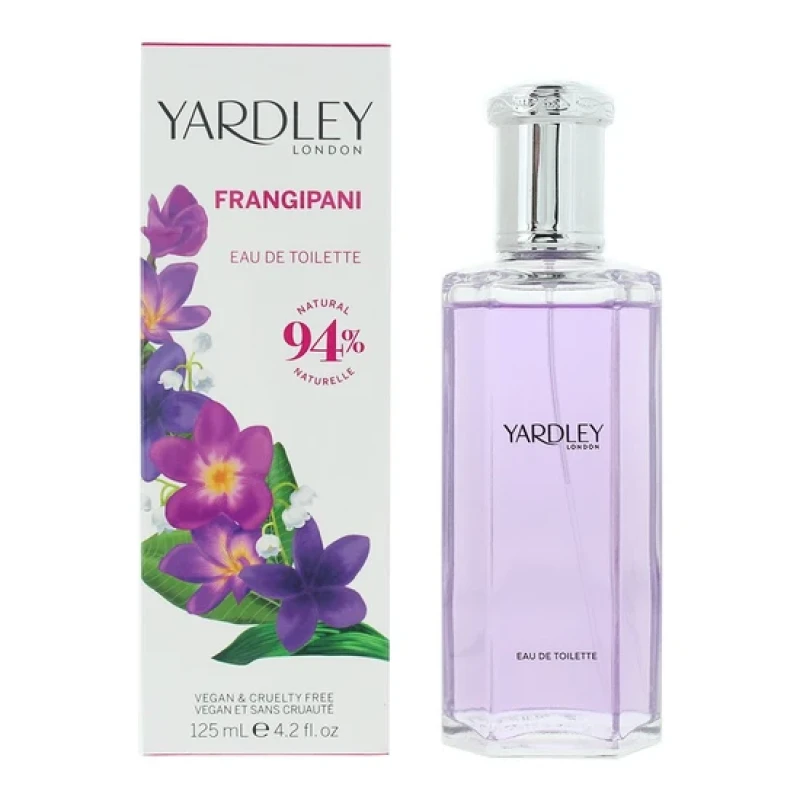 Image of Yardley Frangipani Eau de Toilette 125ml