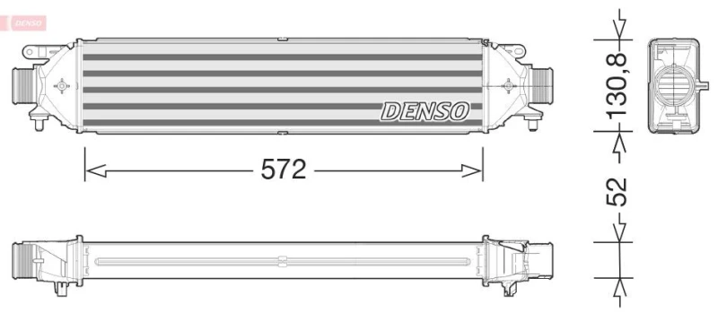 Image of DENSO Intercooler DENSO DIT09122