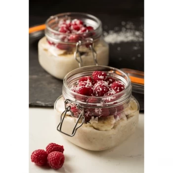 Image of Kilner Clip Top Jar - Square 0.5L
