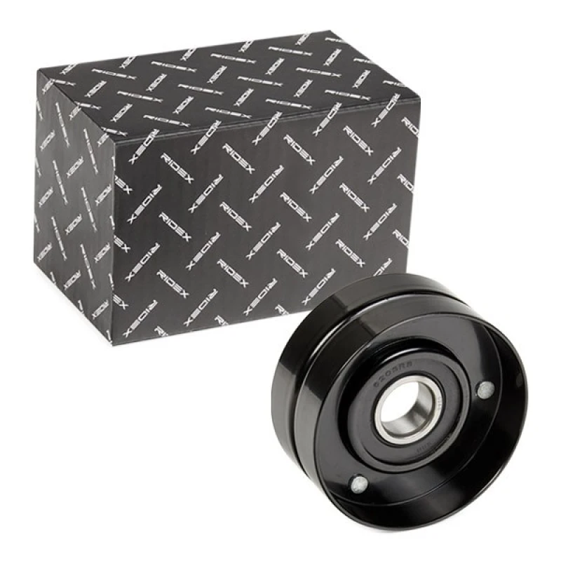Image of Deflection / guide pulley, V-ribbed belt RIDEX 312D0049
