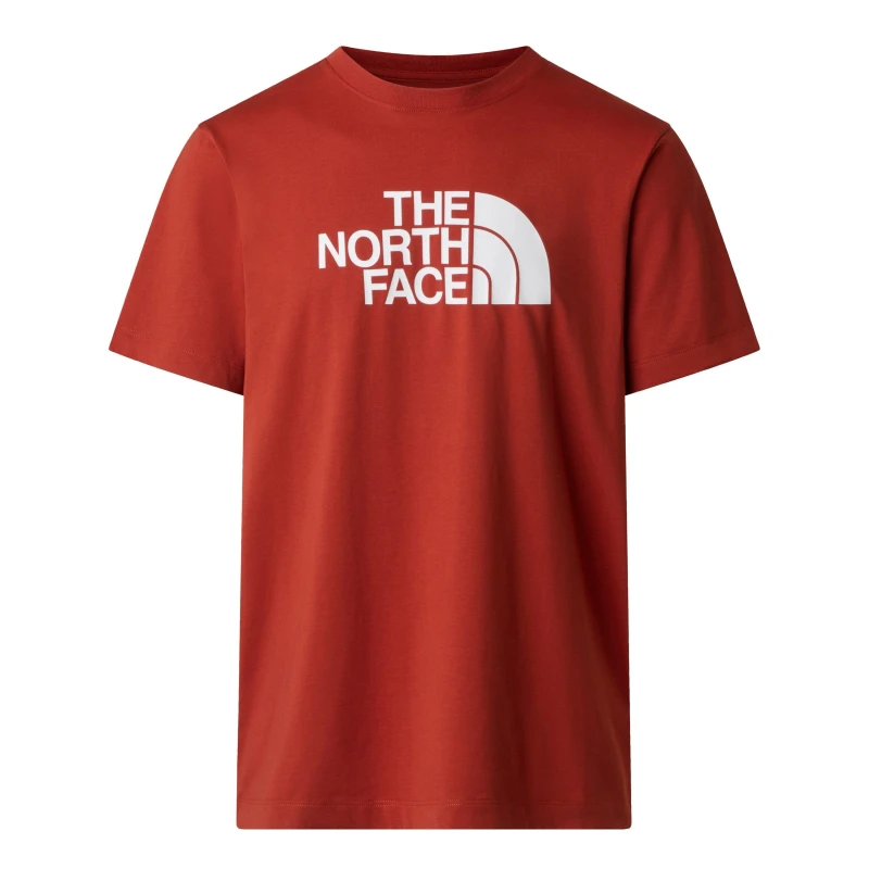 Image of The North Face Regular Fit Short Sleeve T-Shirt Mens Iron Clay male Large