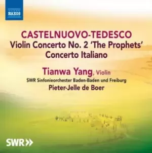 image of Mario Castelnuovo-Tedesco - Castelnuovo-Tedesco: Violin Concerto No. 2, 'The Prophets'/... CD Album - Used