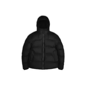 Image of Rains Puffer Jacket Mens - Black