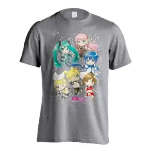 image of Hatsune Miku T-Shirt The Band Together Size L