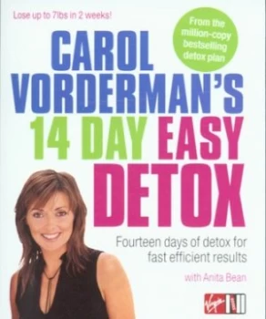 Image of Carol Vordermans 14 Day Easy Detox by Anita Bean Paperback