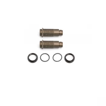 Image of Team Associated RC8 Threaded Front Shock Body With Collars And O-Rings