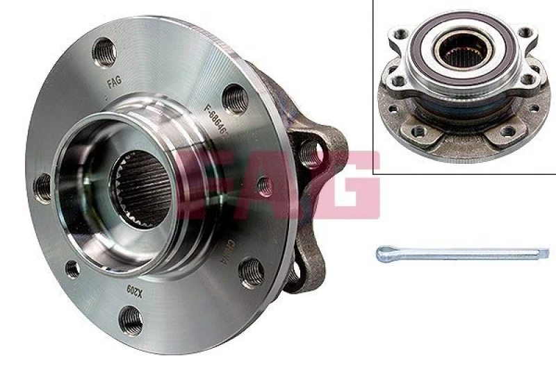 Image of Wheel bearing kit FAG 713 6331 80