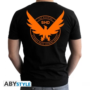 image of The Division - Emblem - Mens Small T-Shirt - Black