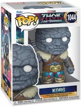 image of Thor Love And Thunder - Korg - Vinyl Figure 1044 Funko Pop! multicolor