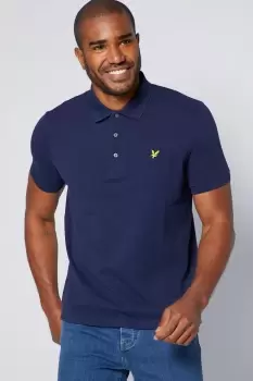 image of Lyle and Scott Polo Shirt - Mens - Blue - Size: Large