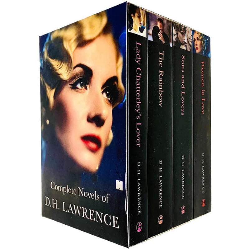 Image of Complete Novels of D. H. Lawrence Box Set Four Classic Titles in One Collector's Edition D.H. Lawrence Books