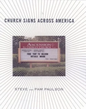 Image of Church Signs across America by Steve Paulson Hardback