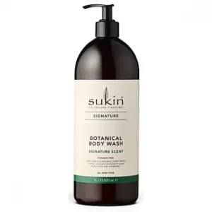 image of Sukin Botanical Body Wash (pump) 1L