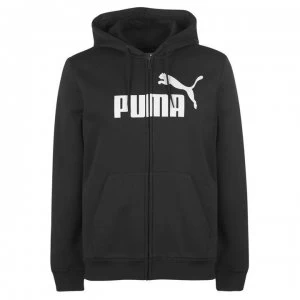 Puma No1 Zip Hoodie Mens - Black