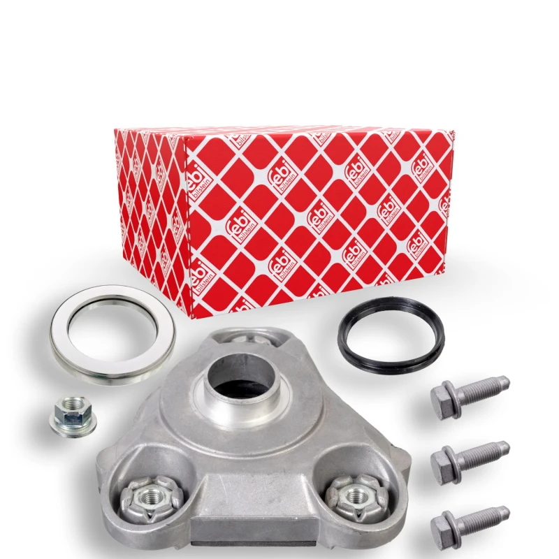 Image of FEBI BILSTEIN 32423 Repair Kit, suspension strut ProKit Front Axle Left, with ball bearing Repair Kit,suspension strut (1632)
