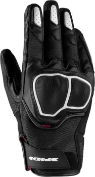 Image of Spidi NKD H2OUT Motorcycle Gloves, black-white, Size 3XL, black-white, Size 3XL