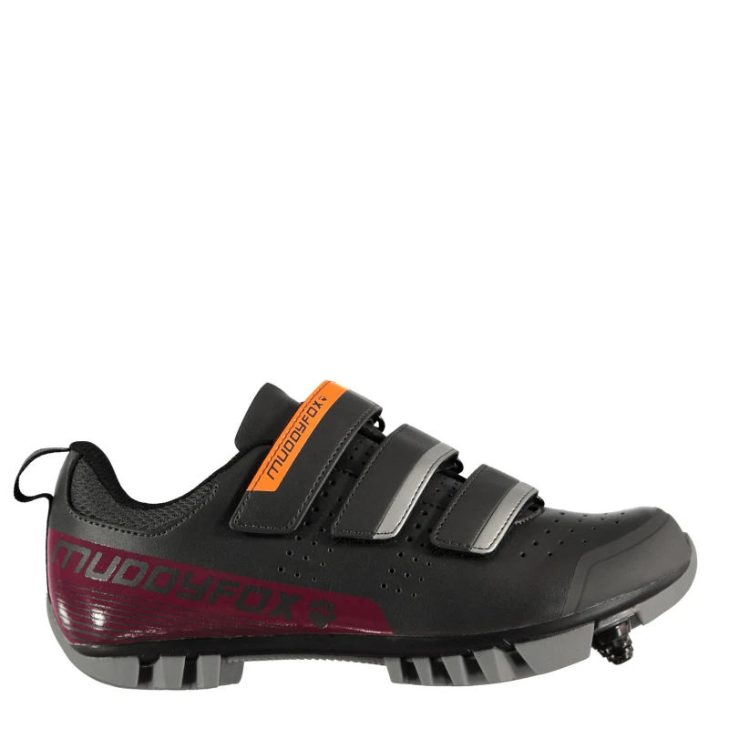 Image of Muddyfox MTB100 Ladies Cycling Shoes - Grey Grey 4