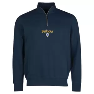Image of Barbour Mens Trinity Half Zip Navy XXL